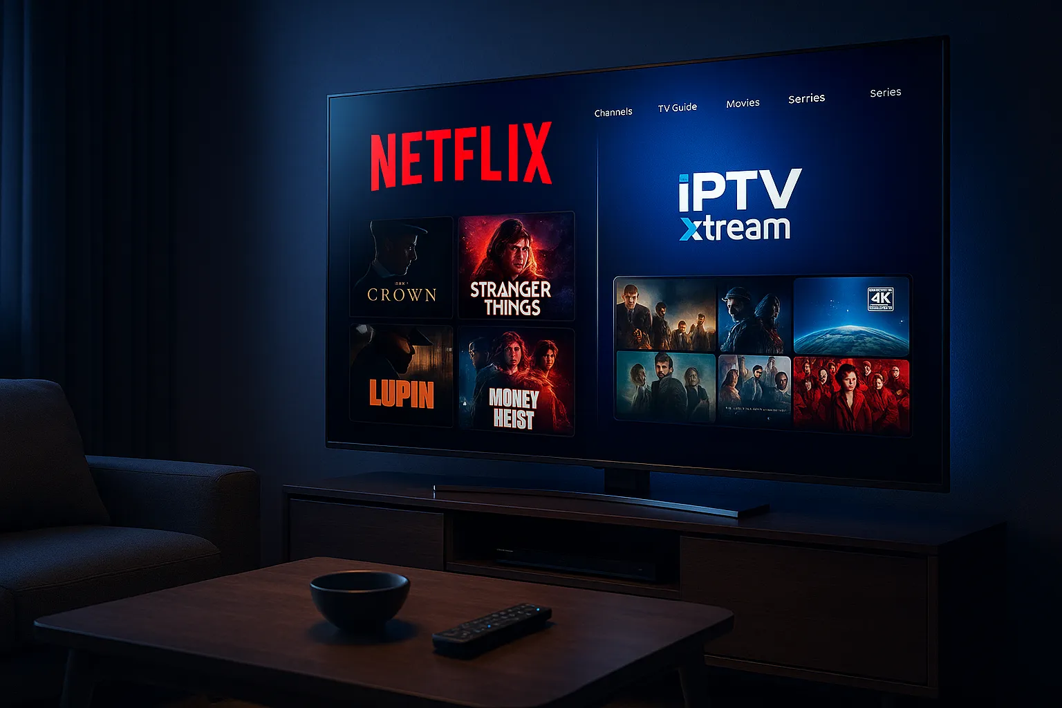 Comment Profiter du Meilleur Contenu Netflix avec un Abonnement IPTV Xtream 2025 Comment Profiter du Meilleur Contenu Netflix avec un Abonnement IPTV Xtream 2025