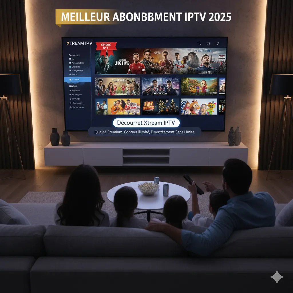 Xtream IPTV : Le Meilleur Abonnement IPTV 2025 pour une Expérience Télévisuelle Sans Limite Xtream IPTV
