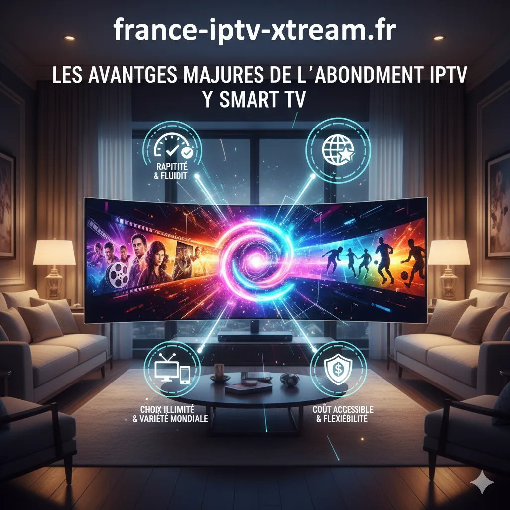Abonnement IPTV Smart TV : Streaming Rapide et Illimité 2025 abonnement iptv Smart TV