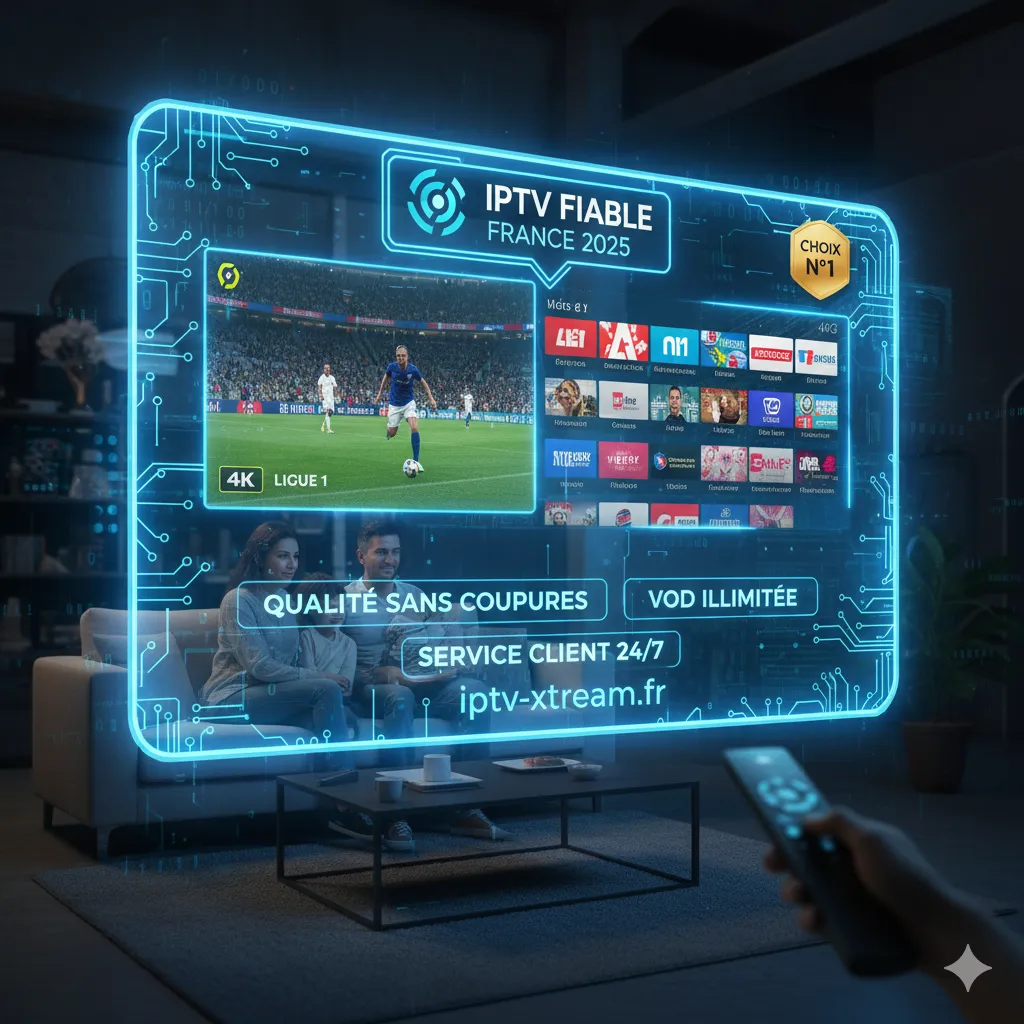 IPTV Fiable France 2025 : Comment Choisir un Service Stable et Sans Coupures IPTV Fiable France 2025