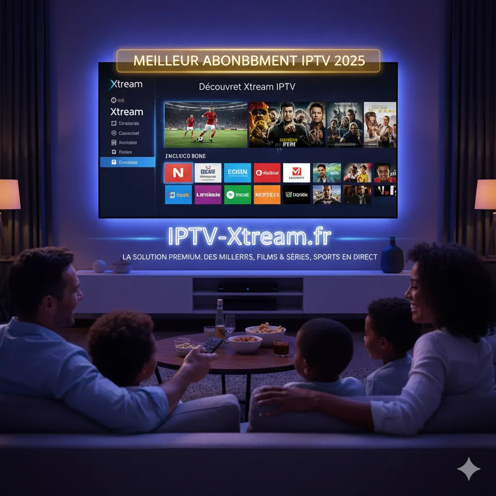 Xtream IPTV : Le Meilleur Abonnement IPTV 2025 pour une Expérience Télévisuelle Sans Limite Xtream IPTV